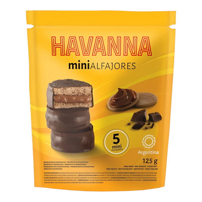 CANDY HAVANNA 125 GR MINI ALFAJORES