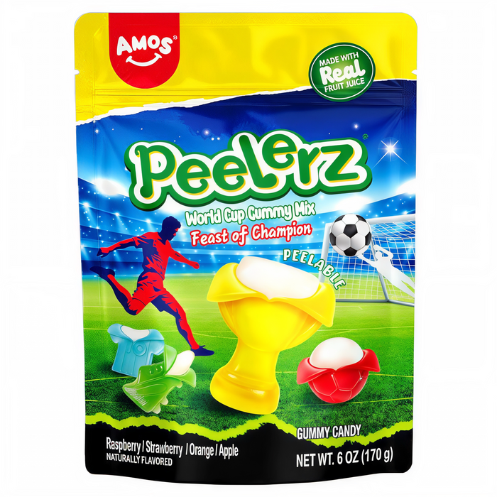 CANDY AMOS 170 GR PEELERZ WORLD CUP GUMMY
