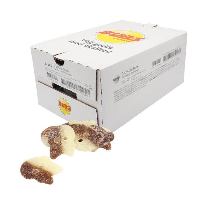 CANDY BUBS 3 KG COOL COLA SKULLS