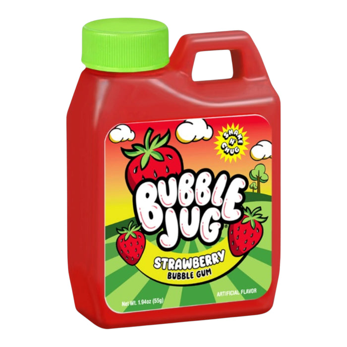 CANDY BUBBLE JUG 12 x 56 GR STRAWBERRY