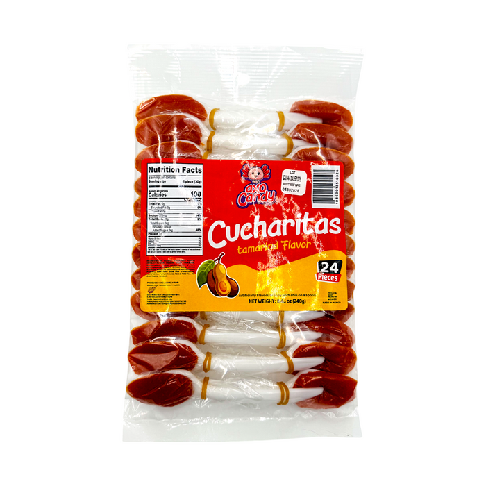 SÜßIGKEITEN AXOLOTL 24 x 10 GR CUCHARA TAMARINDO