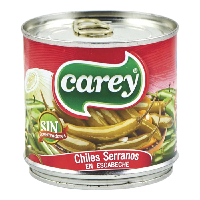 CHILE CAREY 340 GR SERRANOS