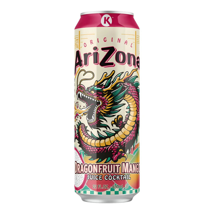 BEVER ARIZONA 650 ML DRAGONFRUIT MANGO JUICE COCKTAIL (US EDITION) | 24 x 650ml