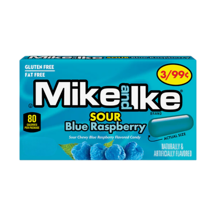 CANDY MIKE &amp; IKE 120 GR SAURE BLAUE HIMBEERE