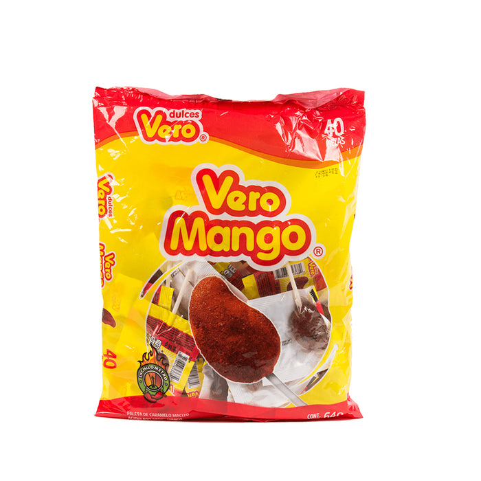 CANDY VERO 40 x 14 GR MANGO CON CHILE