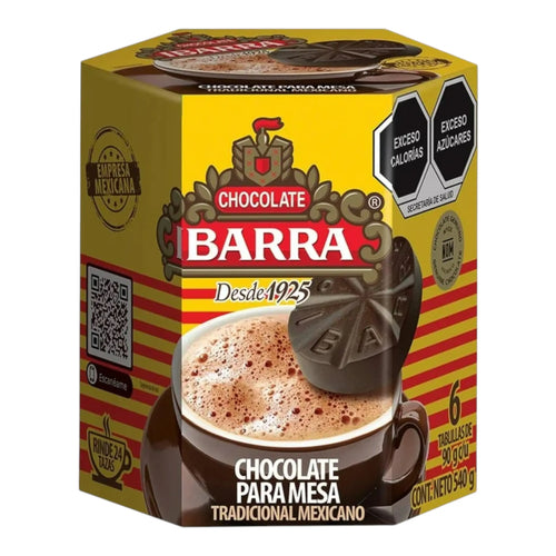 CHOCO IBARRA 6 x 90 GR BARRA