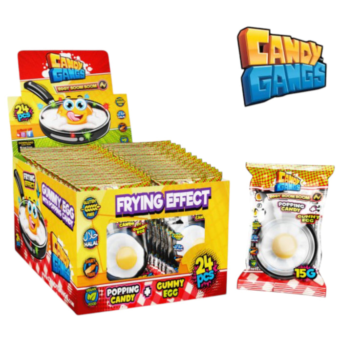 CANDY GANGS 24 x 15 GR FRYING EGG