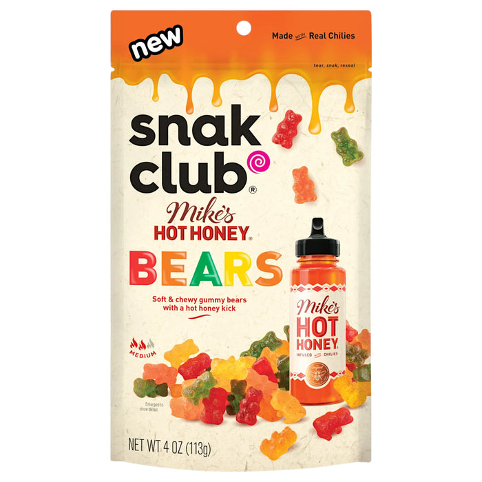 CANDY SNAK CLUB 113 GR MIKES HOT HONEY BEARS