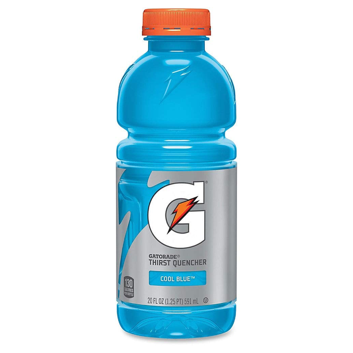 BEVER GATORADE 591 ML COOL BLUE