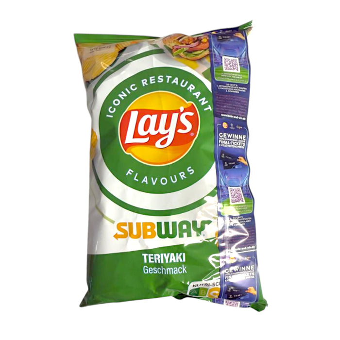 SNACK LAYS 150 GR SUBWAY TERIYAKI | 9 x 150g