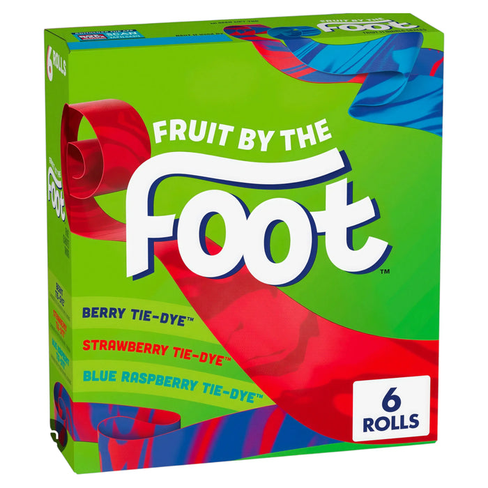 CANDY FRUIT BY THE FOOT 6 x 21 GR VARIETY PACK | 8 x 6 x 21g