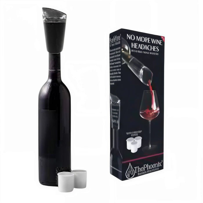 ACCESS PUREWINE REUSABLE WINE PURIFIER NOIR