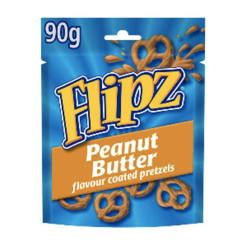 SNACK FLIPZ 90 GR PEANUT BUTTER PRETZELS