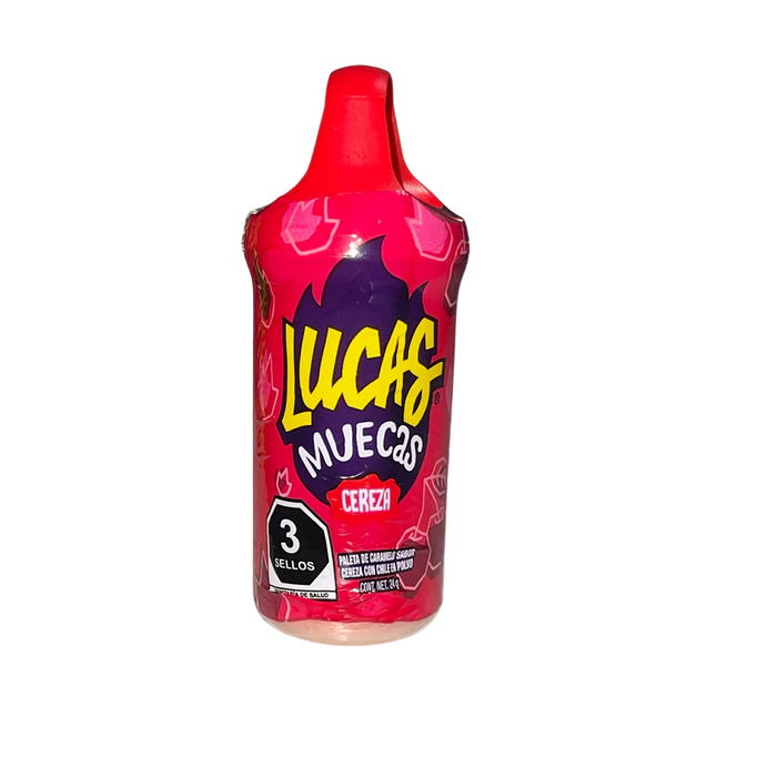 CANDY LUCAS 10 x 24 GR MUECAS CHERRY