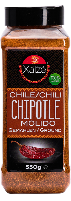 CPOWD XATZE 550 GR CHILE CHIPOTLE MOLIDO