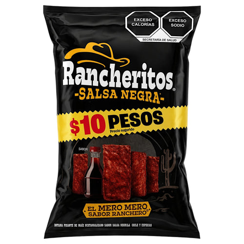 SNACK RANCHERITOS 50 GR SALSA NEGRA