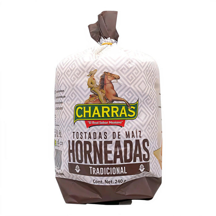 TOSTA CHARRAS 240 GR TOSTADAS HORNEADAS ORIGINALES | 8 x 240g