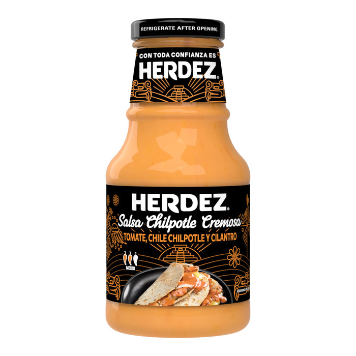 SALSA HERDEZ 240 GR SALSA CHIPOTLE CREMOSA GLAS (EU)