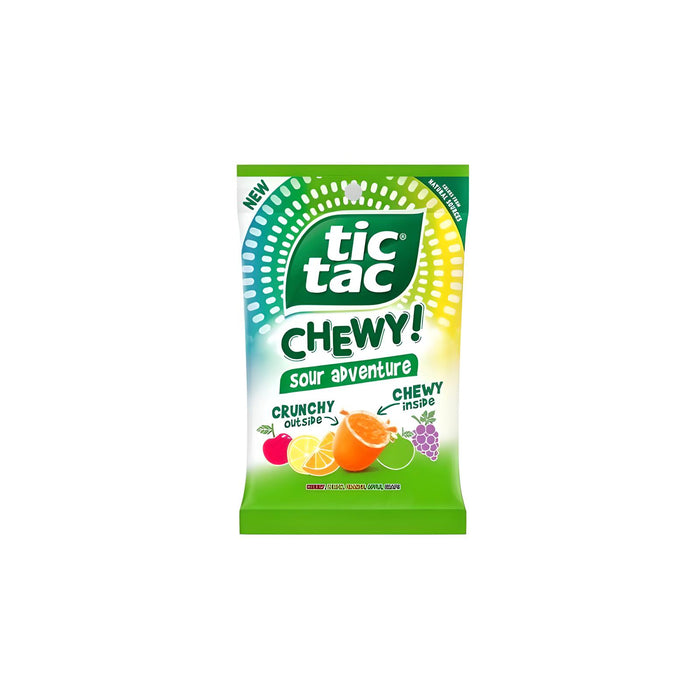 CANDY TIC TAC 80 GR ZÄHES SAURES ABENTEUER