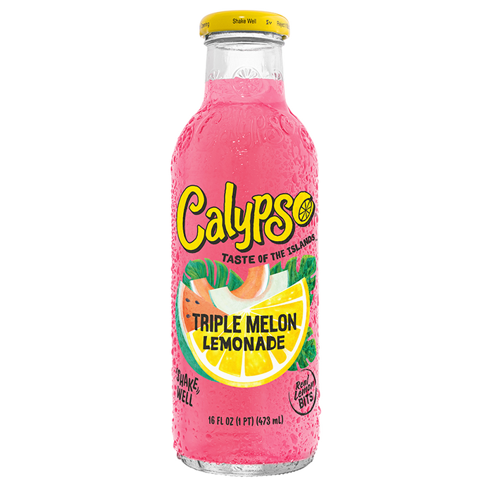 BEBIDA CALYPSO ALEMANIA 473 ML LIMONADA TRIPLE MELÓN (PFAND)