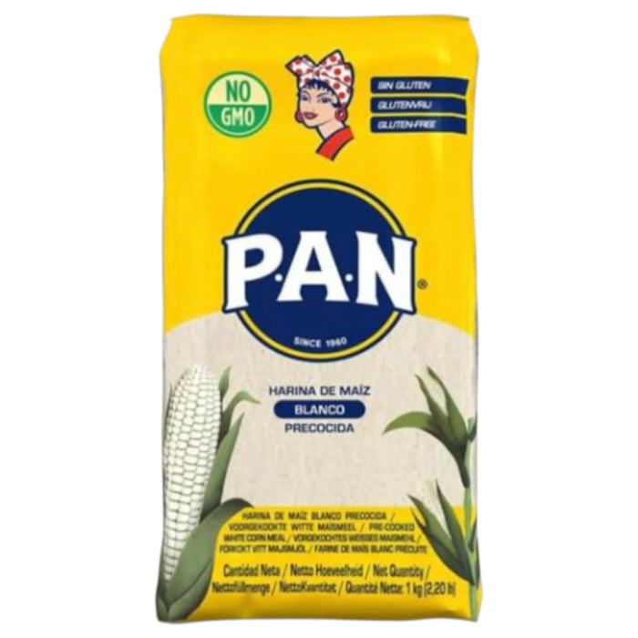 HARIN PAN 1 KG PRE-COOKED WHITE CORN FLOUR | 10 x 1kg
