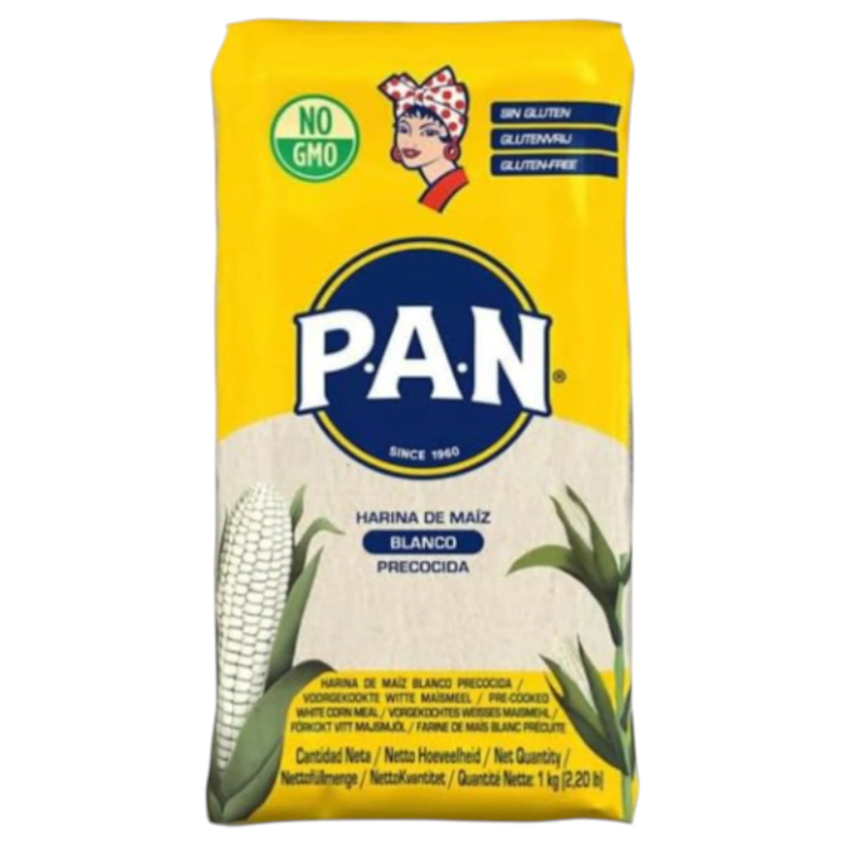HARIN PAN 1 KG PRE-COOKED WHITE CORN FLOUR