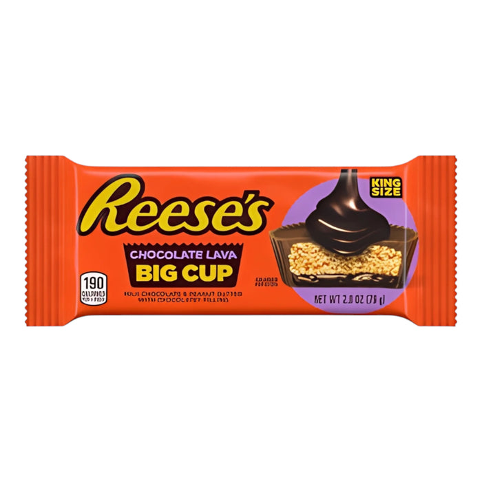REESES® 16 x 79 g Erdnussbutter &amp; Schokoladenlava King Size
