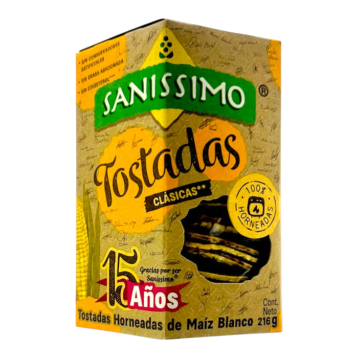 TOSTA SANISSIMO 216 GR TOSTADA DESHIDRATADA