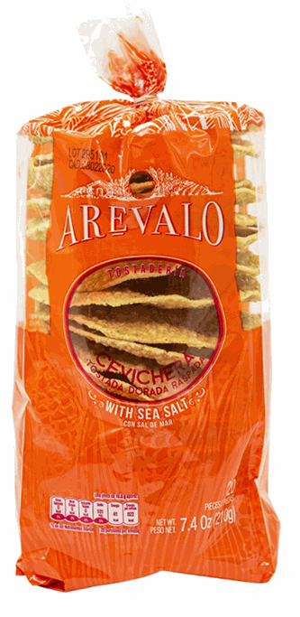 TOSTA AREVALO 210 GR TOSTADA CEVICHERA | 20 x 210g