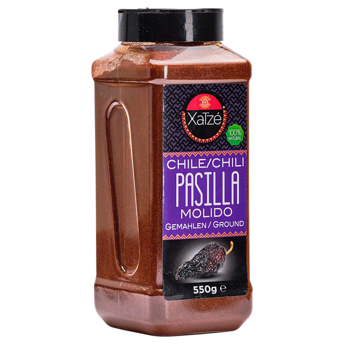 CPOWD XATZE 550 GR CHILE PASILLA MOLIDO