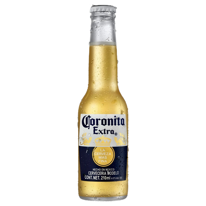 BEVER CORONA 210 ML BEER GLASS