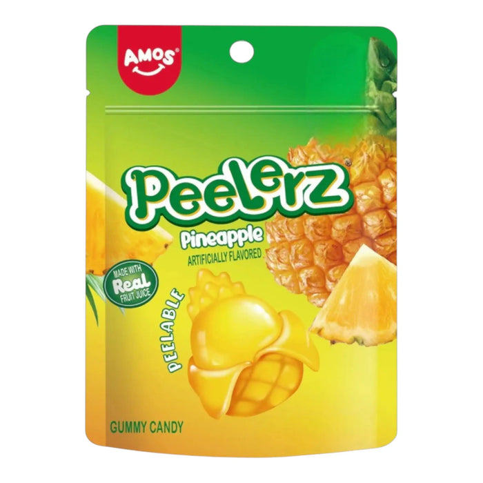 CANDY AMOS 65 GR PEELERZ GUMMY PINEAPPLE HALAL