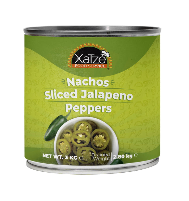 CHILE XATZE 2.8 KG FS JALAPENO NACHOS