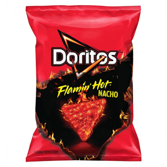 SNACK DORITOS 311 GR FLAMIN HOT NACHO