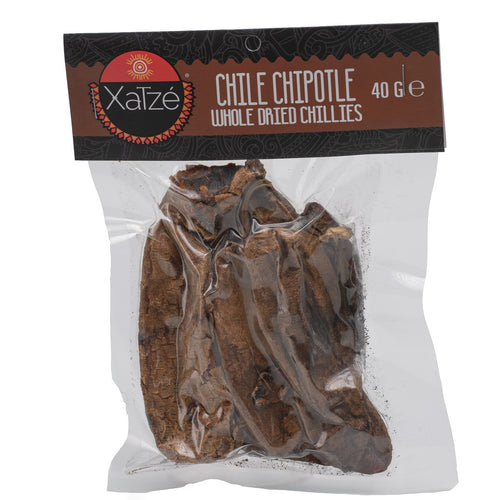 CHILE XATZE 40 GR SECO RETAIL CHIPOTLE MECO VACIO (10 UN)