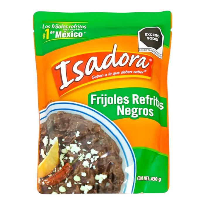 Isadora Frijoles Negros Refritos Beutel 430 g