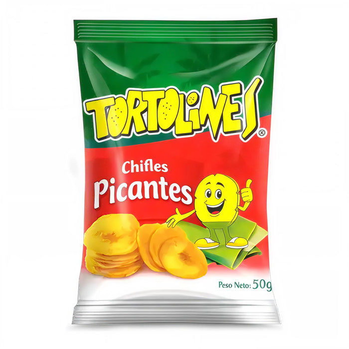 SNACK GOYA 50 GR TORTOLINES HOT PLANTAIN CHIPS
