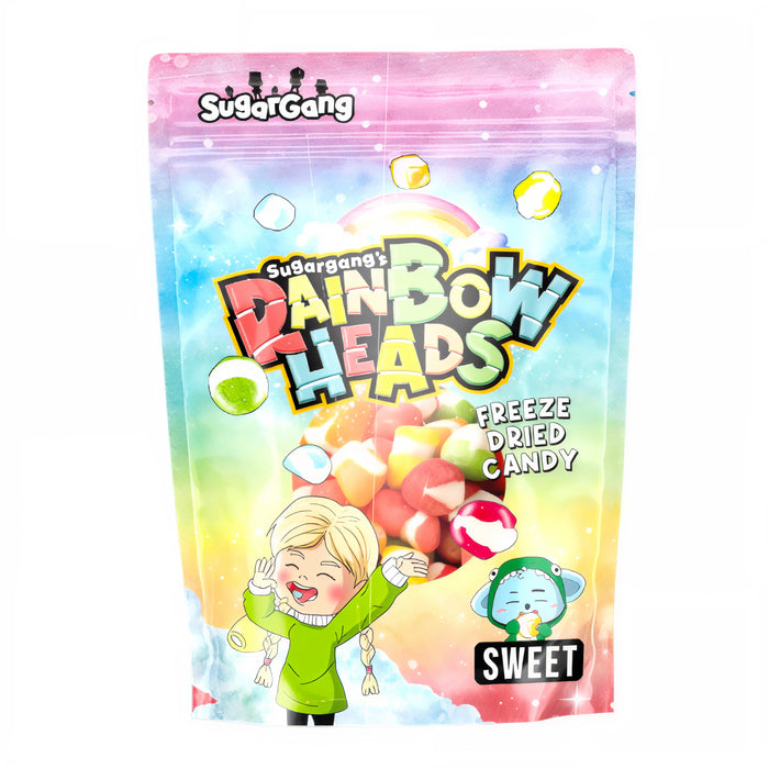 Candy Sugargang 9 x 75 g Regenbogenköpfe Süßigkeiten