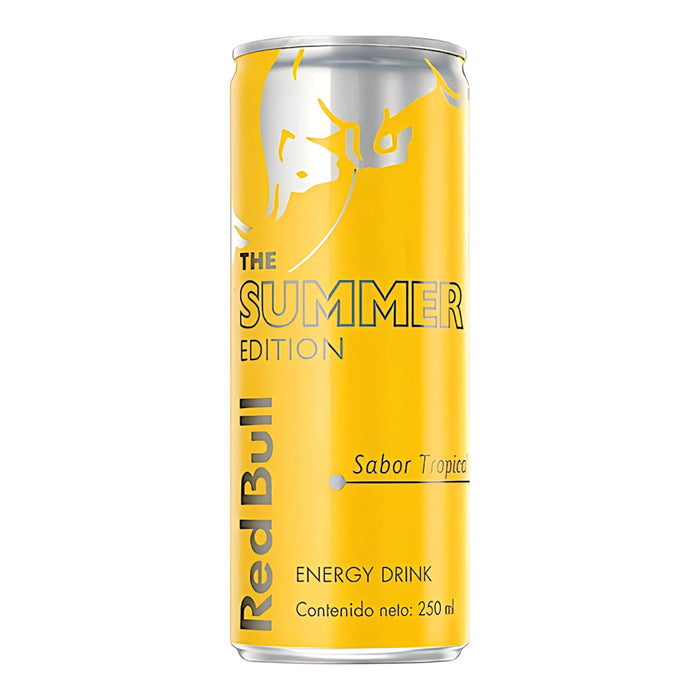 BEVER RED BULL 250 ML YELLOW TROPICAL | 12 x 250ml