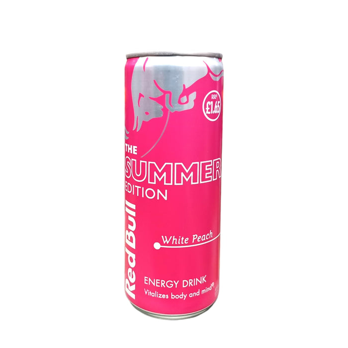 BEVER RED BULL 250 ML THE SUMMER WHITE PEACH