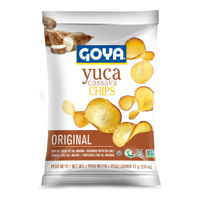 SNACK GOYA 57 GR YUCA CHIPS | 24 x 57g