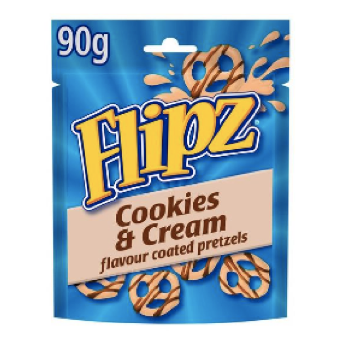 XPROD FLIPZ 90 GR COOKIES & CREAM PRETZELS | 6 x 90g