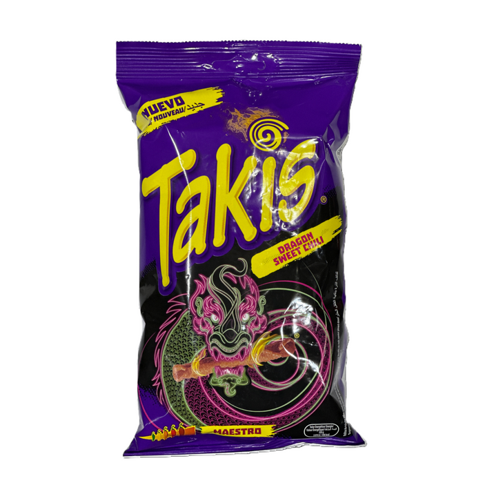 SNACK TAKIS 90 GR DRAGÓN CHILE DULCE (UE)