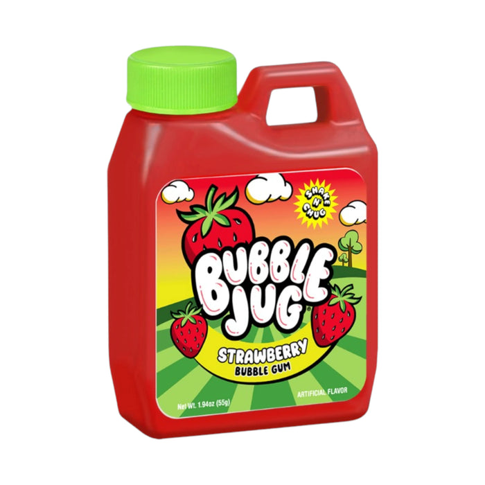 CANDY BUBBLE JUG 12 x 55 GR STRAWBERRY
