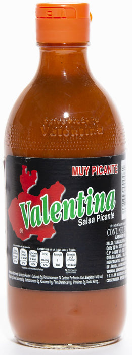 SALPIC VALENTINA 370 ML NEGRA GLASS