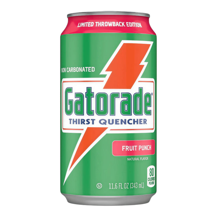 BEBIDA GATORADE LATA DE PONCHE DE FRUTAS DE 343 ML