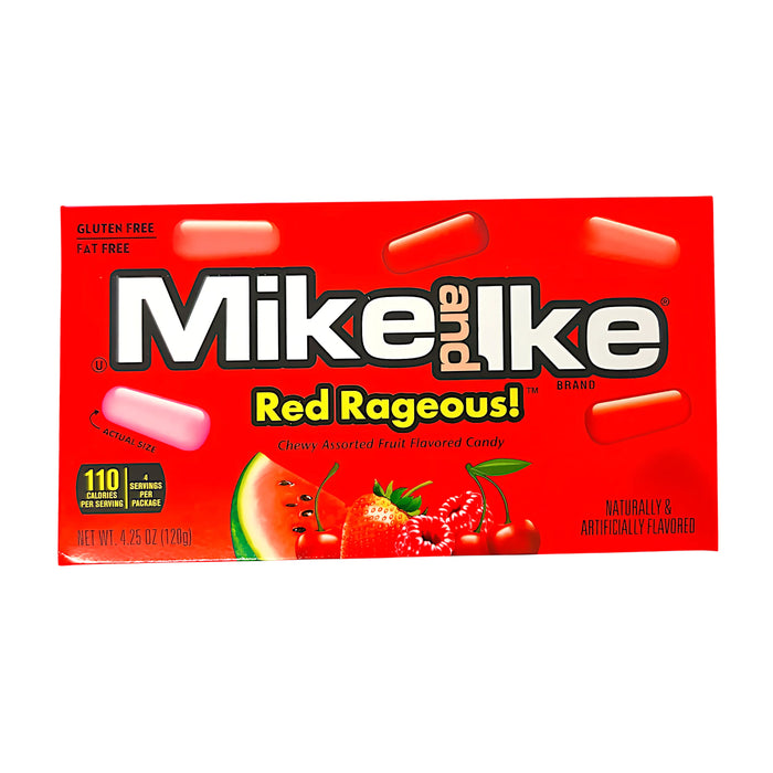 CANDY MIKE & IKE 120 GR RED RAGEOUS THEATER BOX