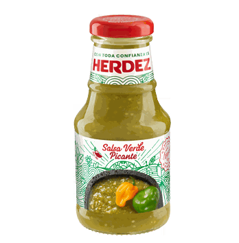 Herdez Salsa Verde Picante Glas 240 g