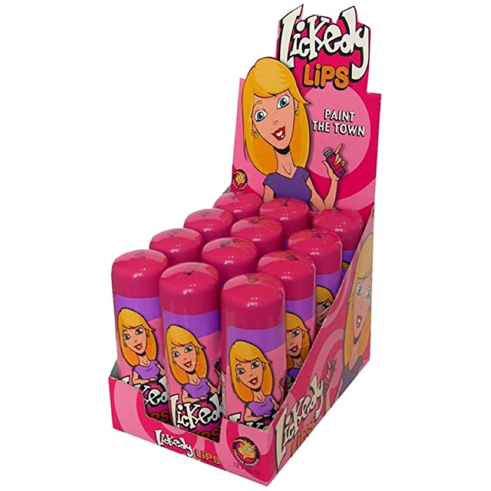 CANDY FREEKEE 12 x 60 ML LICKEDY LIPS