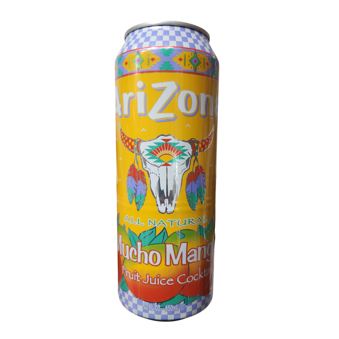 BEVER ARIZONA LATA DE 650 ML MUCHO MANGO (EDICIÓN EE. UU.)